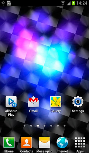 Gratis Interactive live wallpaper för Android på surfplattan arbetsbordet: Crazy colors.