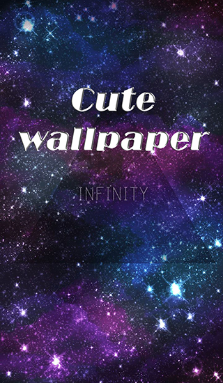 Gratis With clock live wallpaper för Android på surfplattan arbetsbordet: Cute wallpaper: Infinity.