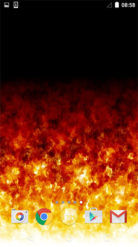 Ladda ner Fire by MISVI Apps for Your Phone - gratis live wallpaper för Android på skrivbordet.