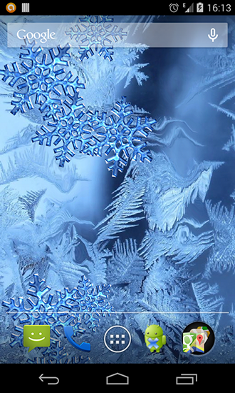 Gratis levande bakgrundsbilder Frozen glass på Android-mobiler och surfplattor.
