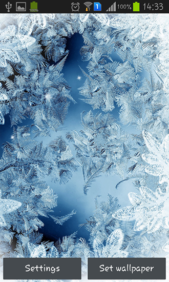 Frozen glass by Frisky lab - ladda ner levande bakgrundsbilder till Android 4.4.4 mobiler.