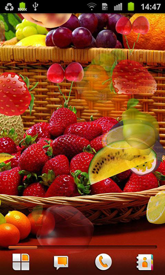 Gratis levande bakgrundsbilder Fruit by Happy live wallpapers på Android-mobiler och surfplattor.