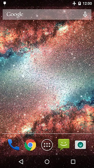 Gratis levande bakgrundsbilder Galaxy dust på Android-mobiler och surfplattor.