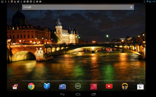 Gallery 3D - ladda ner levande bakgrundsbilder till Android 4.0.1 mobiler.