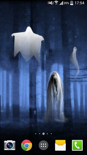 Gratis levande bakgrundsbilder Ghost touch på Android-mobiler och surfplattor.