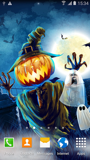 Gratis levande bakgrundsbilder Halloween by Amax lwps på Android-mobiler och surfplattor.