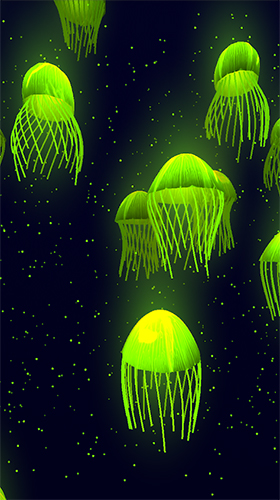 Ladda ner Jellyfish 3D by Womcd - gratis live wallpaper för Android på skrivbordet.