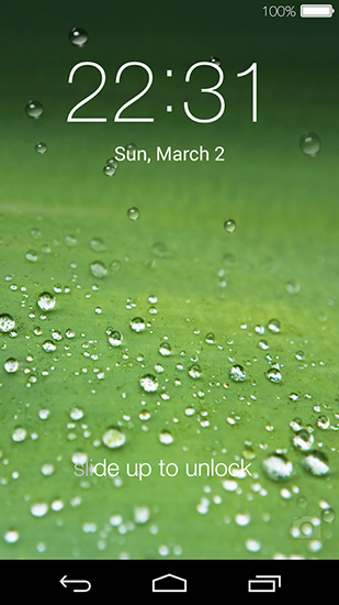 Gratis levande bakgrundsbilder Lock screen på Android-mobiler och surfplattor.
