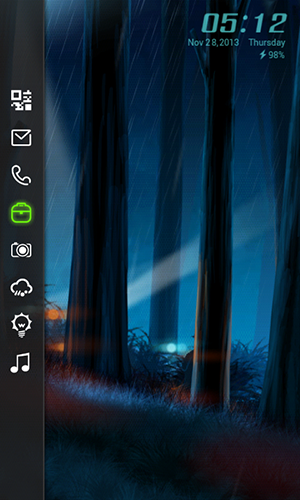 Gratis Landskap live wallpaper för Android på surfplattan arbetsbordet: Locker master.