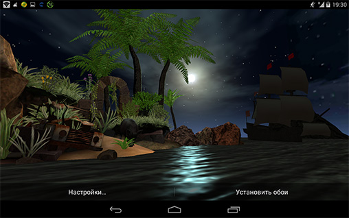 Ladda ner Lost island HD - gratis live wallpaper för Android på skrivbordet.
