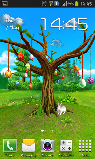 Magical tree - ladda ner levande bakgrundsbilder till Android 5.1 mobiler.