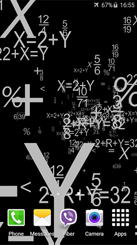 Ladda ner Mathematics - gratis live wallpaper för Android på skrivbordet.