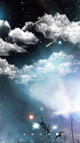 Ladda ner Meteor shower by Amax LWPS - gratis live wallpaper för Android på skrivbordet.