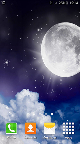 Ladda ner Moonlight by Live Wallpaper HD 3D - gratis live wallpaper för Android på skrivbordet.