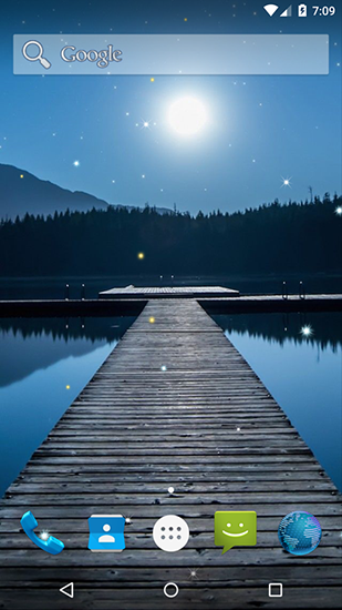 Gratis levande bakgrundsbilder Moonlight by Kingsoft på Android-mobiler och surfplattor.