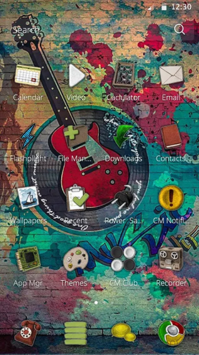 Ladda ner Music life - gratis live wallpaper för Android på skrivbordet.