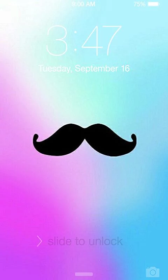 Gratis levande bakgrundsbilder Mustache på Android-mobiler och surfplattor.