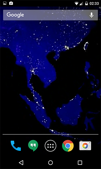 Gratis levande bakgrundsbilder Night planet på Android-mobiler och surfplattor.
