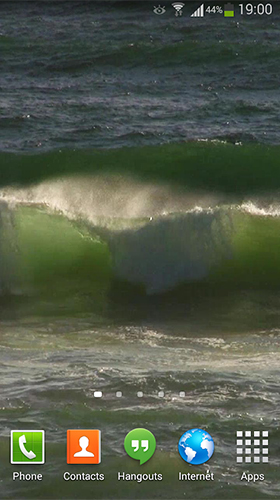 Ladda ner Ocean waves by Andu Dun - gratis live wallpaper för Android på skrivbordet.