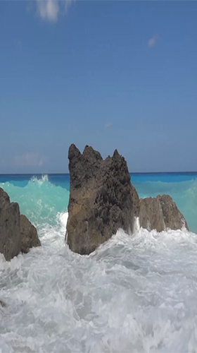 Ladda ner Ocean waves by mathias stavrou - gratis live wallpaper för Android på skrivbordet.