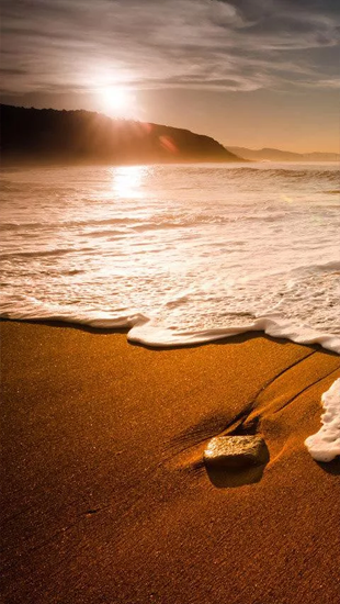 Gratis levande bakgrundsbilder Ocean and Sunset på Android-mobiler och surfplattor.