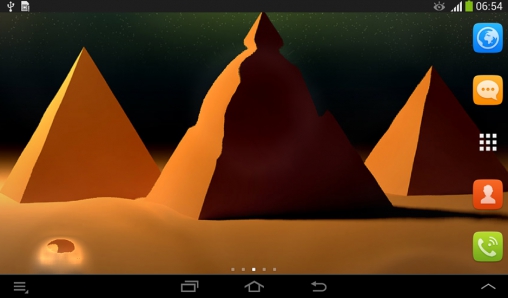 Gratis levande bakgrundsbilder Pyramids på Android-mobiler och surfplattor.