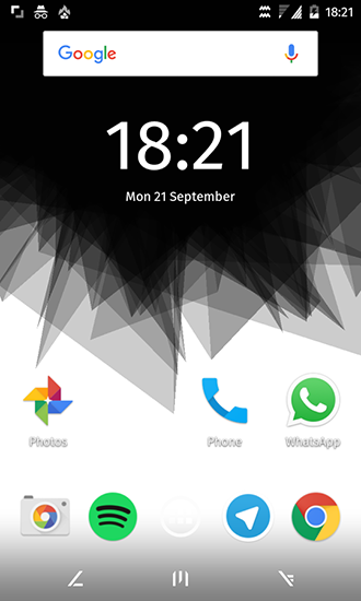 Quantum cloud - ladda ner levande bakgrundsbilder till Android 2.3.4 mobiler.