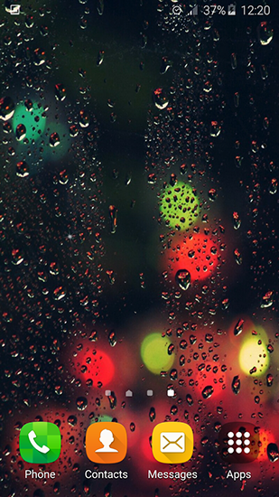 Rain by My live wallpaper - ladda ner levande bakgrundsbilder till Android 4.4.4 mobiler.