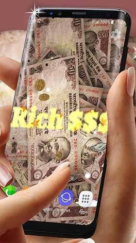 Ladda ner Real money - gratis live wallpaper för Android på skrivbordet.