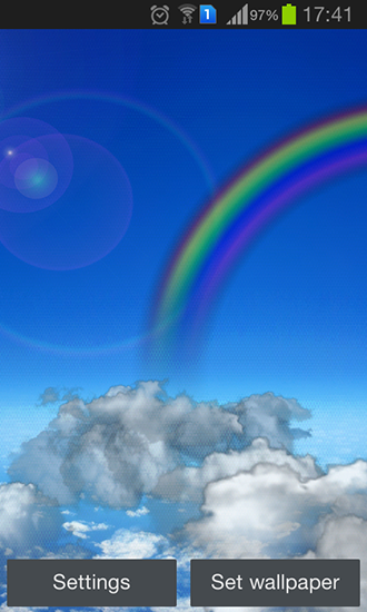 Gratis levande bakgrundsbilder Rolling clouds på Android-mobiler och surfplattor.