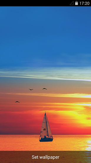 Gratis levande bakgrundsbilder Ship on the sea på Android-mobiler och surfplattor.