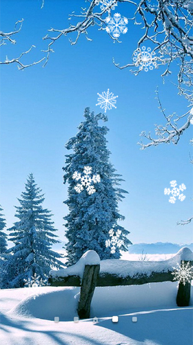 Ladda ner Snowfall by Amax LWPS - gratis live wallpaper för Android på skrivbordet.