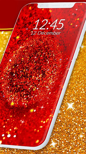 Ladda ner Sparkling glitter - gratis live wallpaper för Android på skrivbordet.