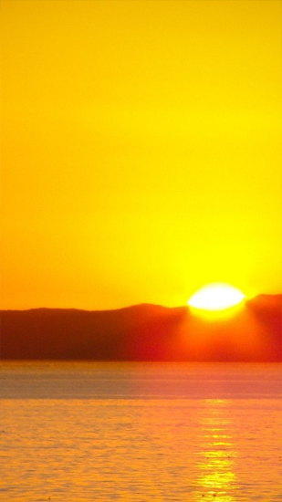 Gratis Landskap live wallpaper för Android på surfplattan arbetsbordet: Sun Rise.