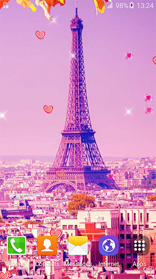Gratis Arkitektur live wallpaper för Android på surfplattan arbetsbordet: Sweet Paris.