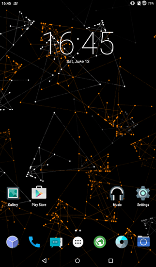 Trysma - ladda ner levande bakgrundsbilder till Android 4.3.1 mobiler.