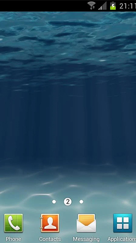 Ladda ner Under the sea by Glitchshop - gratis live wallpaper för Android på skrivbordet.