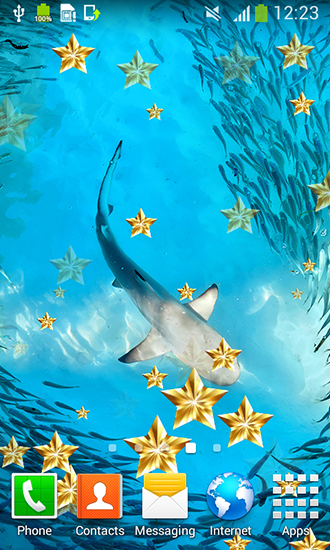 Gratis Akvarier live wallpaper för Android på surfplattan arbetsbordet: Underwater.