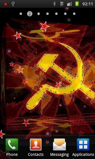 Gratis Interactive live wallpaper för Android på surfplattan arbetsbordet: USSR: Memories.