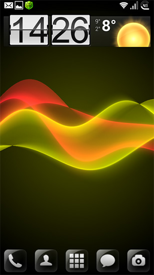 Gratis Abstraktion live wallpaper för Android på surfplattan arbetsbordet: Wave.