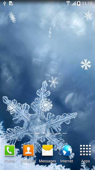 Gratis levande bakgrundsbilder Winter by Blackbird wallpapers på Android-mobiler och surfplattor.