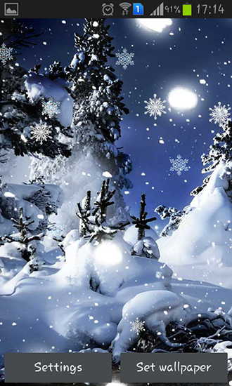 Gratis levande bakgrundsbilder Winter dreams HD på Android-mobiler och surfplattor.