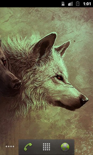 Wolves HQ - ladda ner levande bakgrundsbilder till Android 4.0 mobiler.