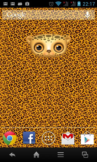 Gratis Vector live wallpaper för Android på surfplattan arbetsbordet: Zoo: Leopard.