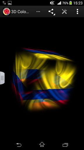 Ladda ner 3D Colombia football - gratis live wallpaper för Android på skrivbordet.