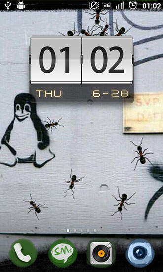 Ladda ner Ants - gratis live wallpaper för Android på skrivbordet.