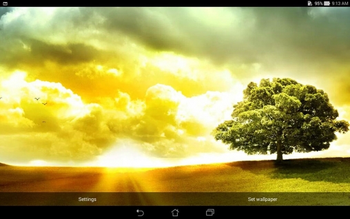 Ladda ner Asus: Day scene - gratis live wallpaper för Android på skrivbordet.