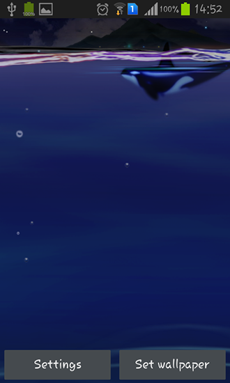 Ladda ner Asus: My ocean - gratis live wallpaper för Android på skrivbordet.