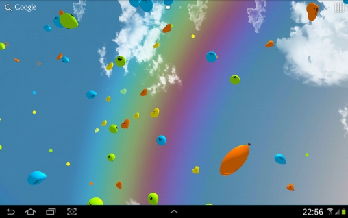 Ladda ner Balloons 3D - gratis live wallpaper för Android på skrivbordet.