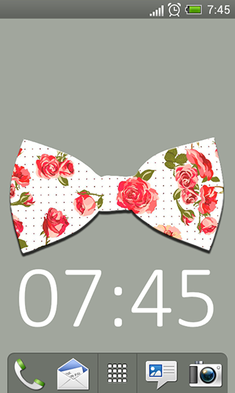Ladda ner Beautiful bow - gratis live wallpaper för Android på skrivbordet.